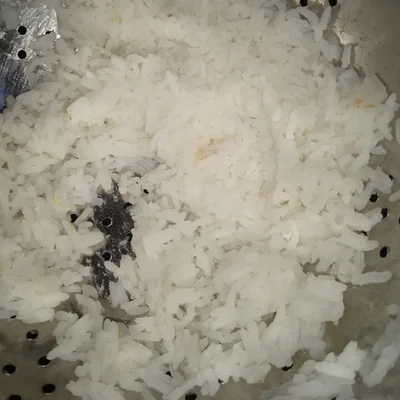 Recipe of plain white rice on the DeliRec recipe website