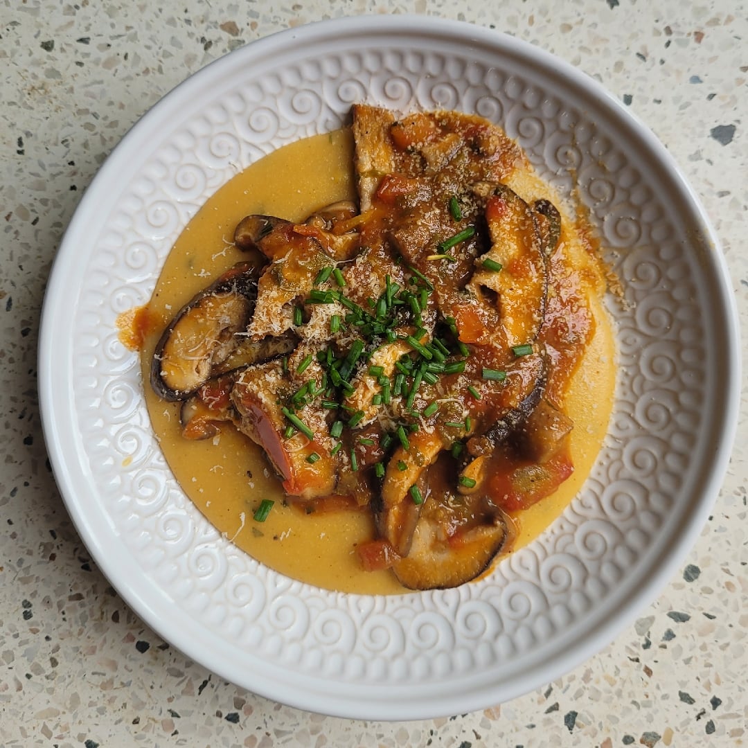 Photo of the Polenta with Shitake Ragu – recipe of Polenta with Shitake Ragu on DeliRec