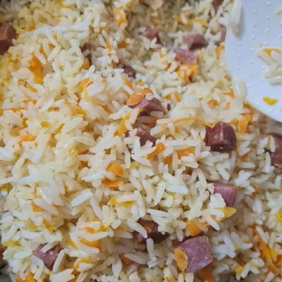 Recipe of rice from the other day on the DeliRec recipe website