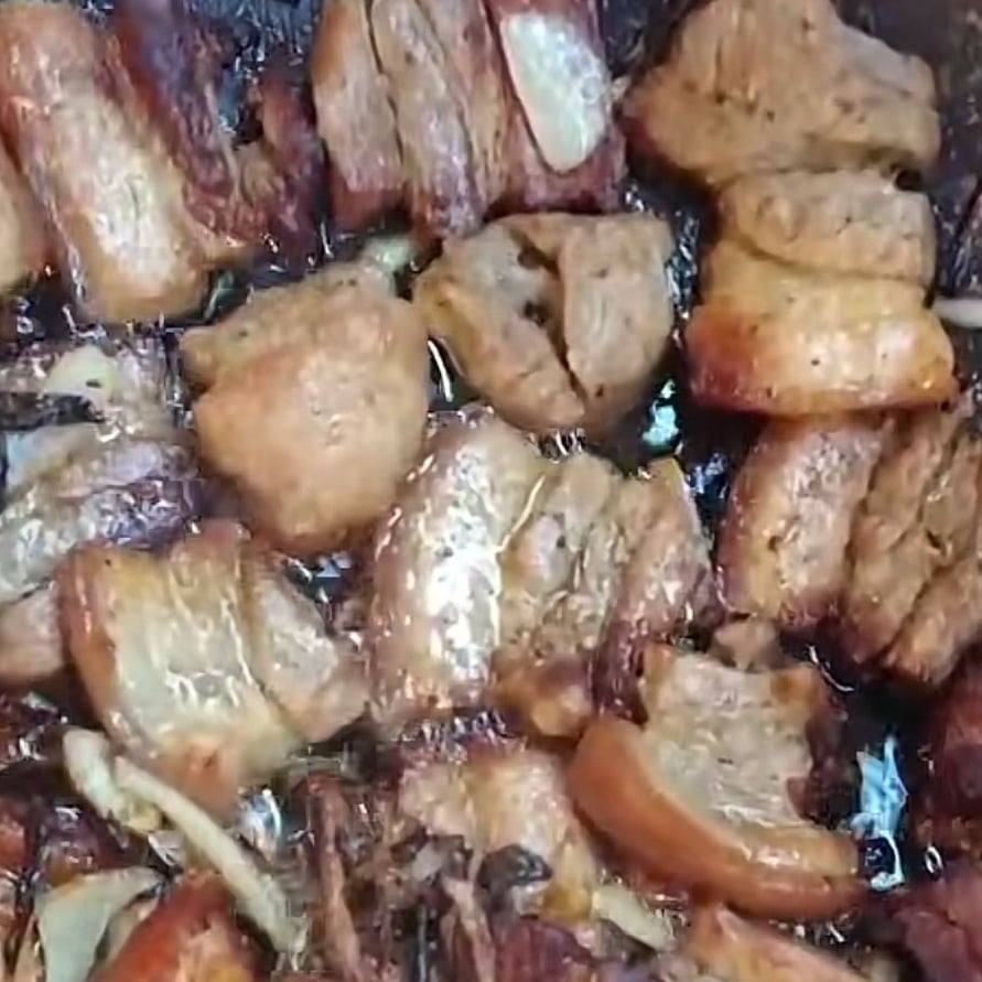 Photo of the fried pork bacon – recipe of fried pork bacon on DeliRec