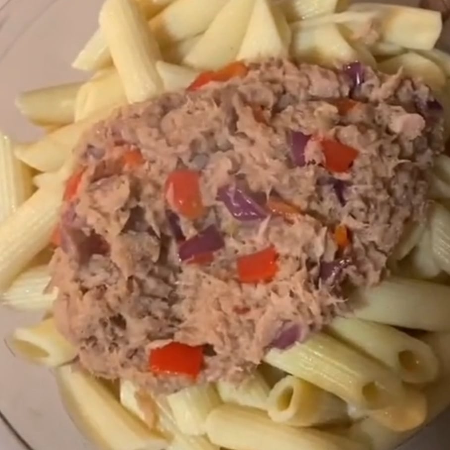 Photo of the Macaroni with Seasoned Tuna – recipe of Macaroni with Seasoned Tuna on DeliRec