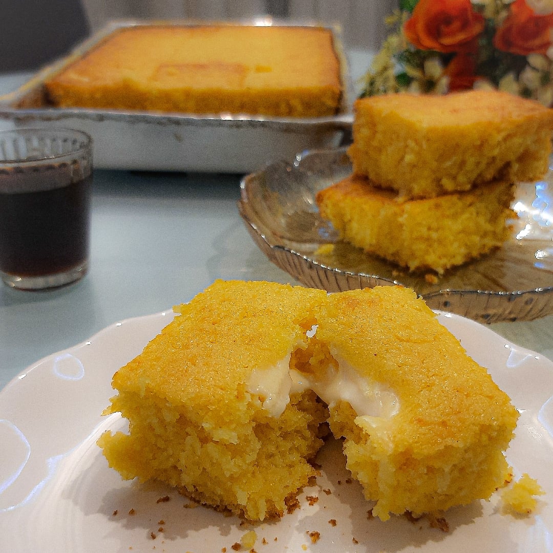 Photo of the Cornmeal cake with corn – recipe of Cornmeal cake with corn on DeliRec