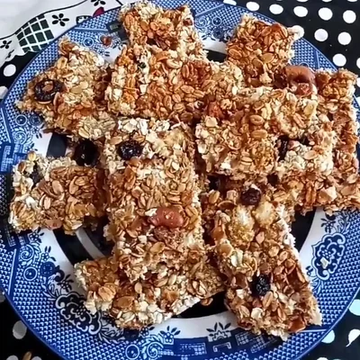 Recipe of cereal bars on the DeliRec recipe website
