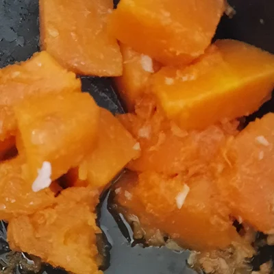 Recipe of Pumpkin garlic and oil on the DeliRec recipe website