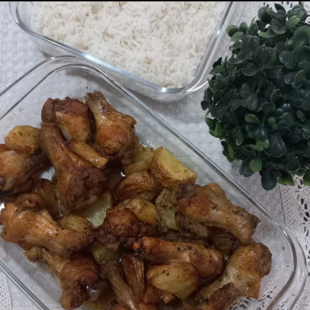 Photo of the Drumetes in the air fryer (wing drumsticks) – recipe of Drumetes in the air fryer (wing drumsticks) on DeliRec