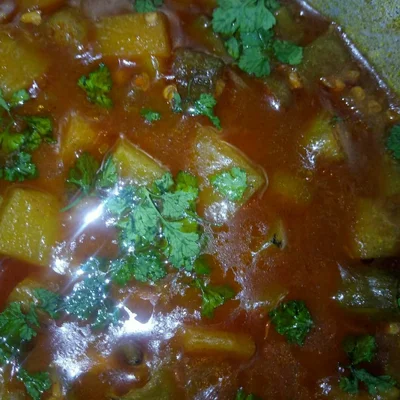 Recipe of meat with chayote on the DeliRec recipe website
