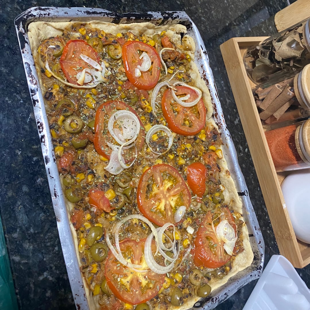Foto da Pizza de sardinha  - receita de Pizza de sardinha  no DeliRec
