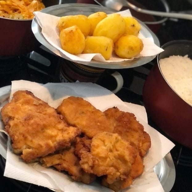 Photo of the Milanese chicken fillet – recipe of Milanese chicken fillet on DeliRec