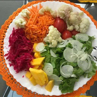 Recipe of nutritious salad on the DeliRec recipe website