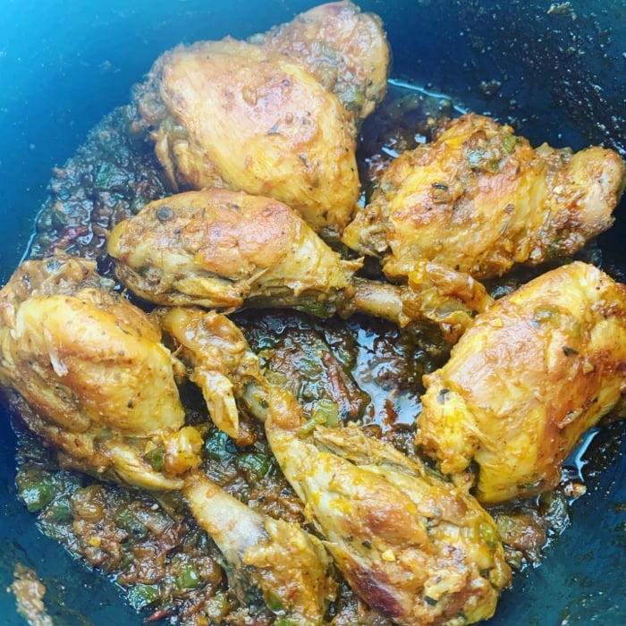Photo of the Cooked thigh and drumstick – recipe of Cooked thigh and drumstick on DeliRec