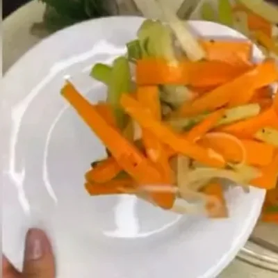 Recipe of Carrot and Chayote Salad on the DeliRec recipe website