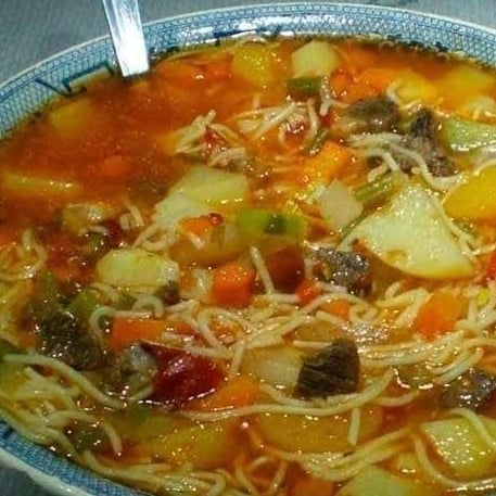 Photo of the MACARONI SOUP WITH POTATO AND CARROT – recipe of MACARONI SOUP WITH POTATO AND CARROT on DeliRec
