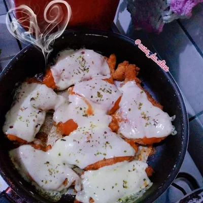 Recipe of Chicken fillet parmigiana on the DeliRec recipe website