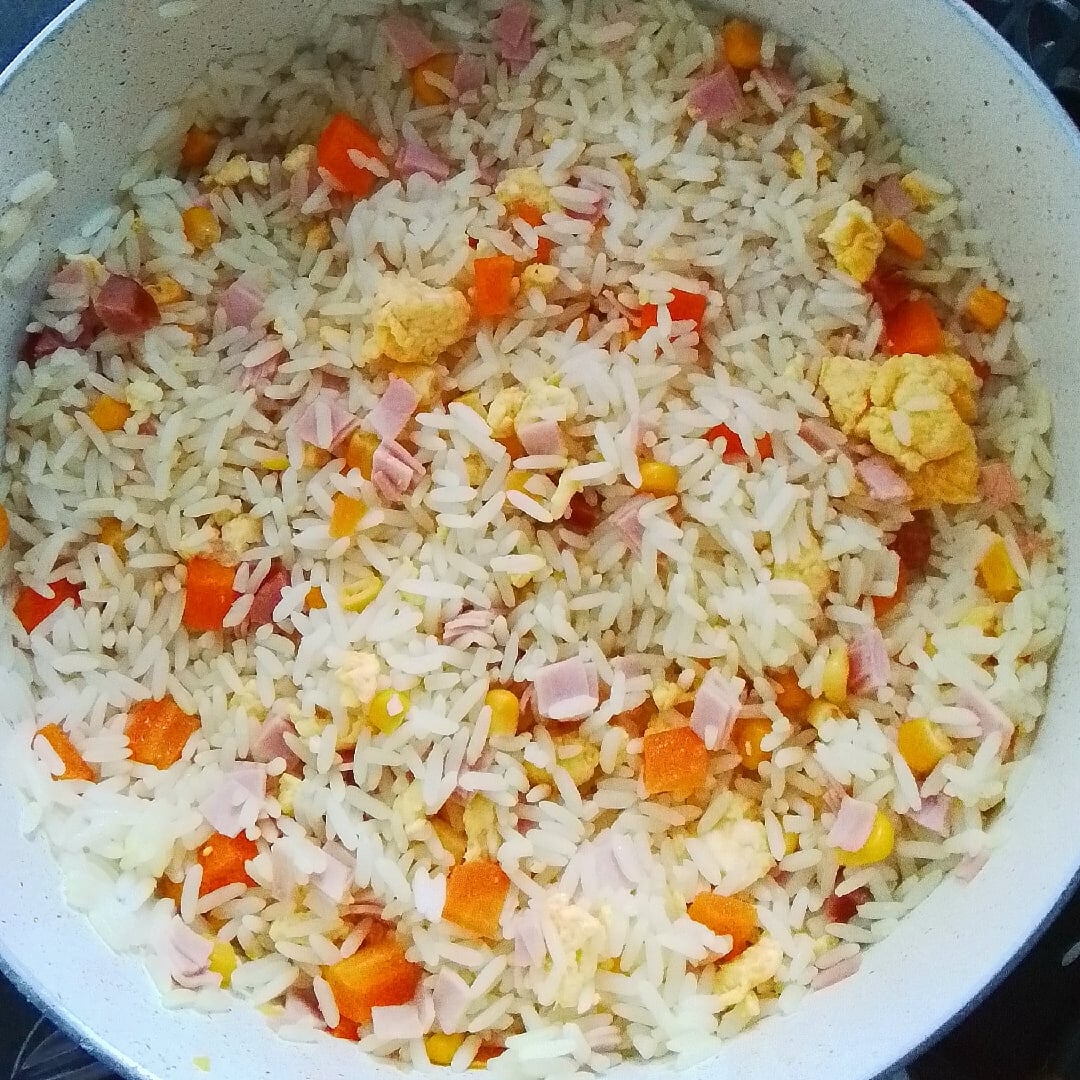 Photo of the Greek rice or seasoned rice – recipe of Greek rice or seasoned rice on DeliRec