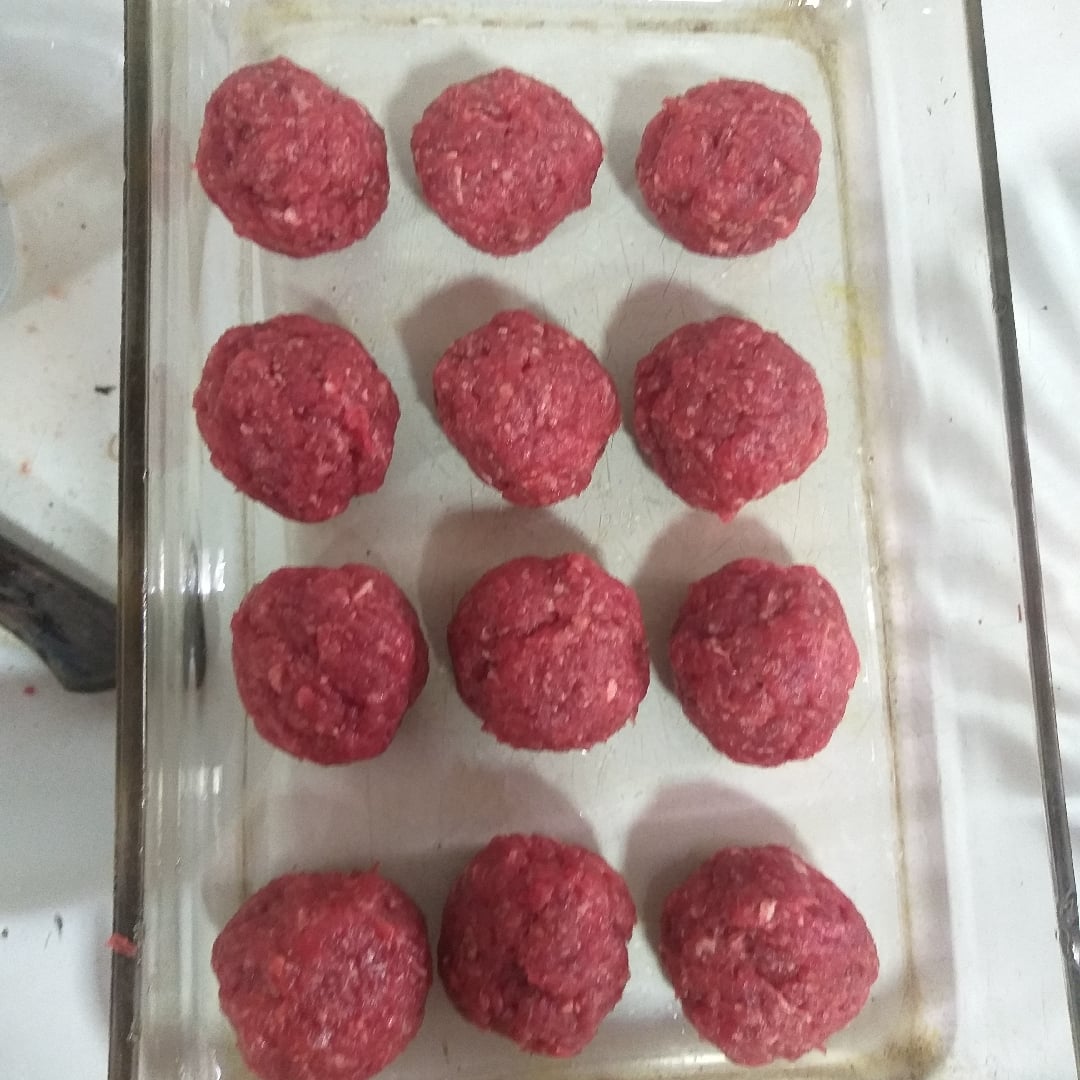 Photo of the oven-baked meatballs – recipe of oven-baked meatballs on DeliRec