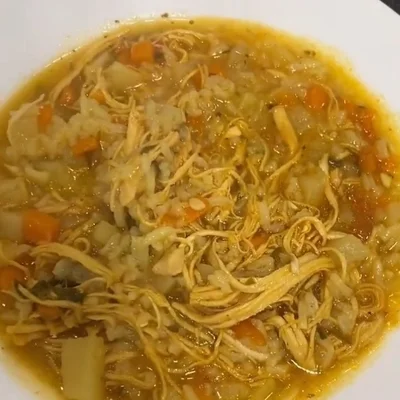 Recipe of Chicken soup on the DeliRec recipe website
