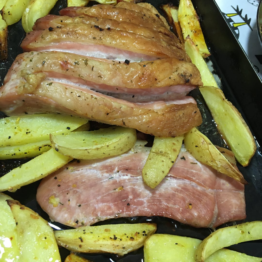 Photo of the Pork steak with potatoes – recipe of Pork steak with potatoes on DeliRec