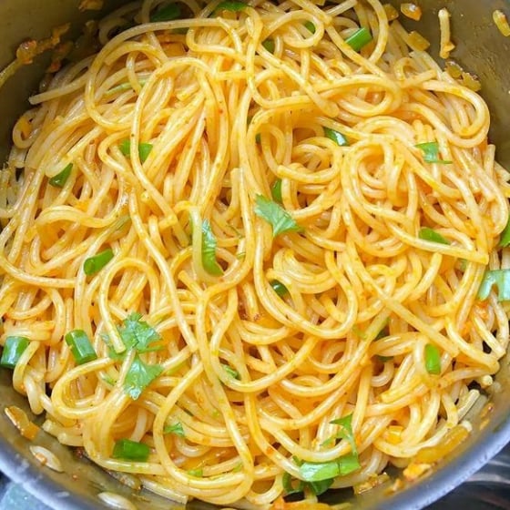 Photo of the spaghetti noodles – recipe of spaghetti noodles on DeliRec