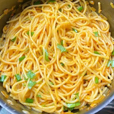 Recipe of spaghetti noodles on the DeliRec recipe website