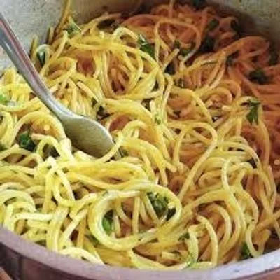 Recipe of Garlic and oil noodles on the DeliRec recipe website
