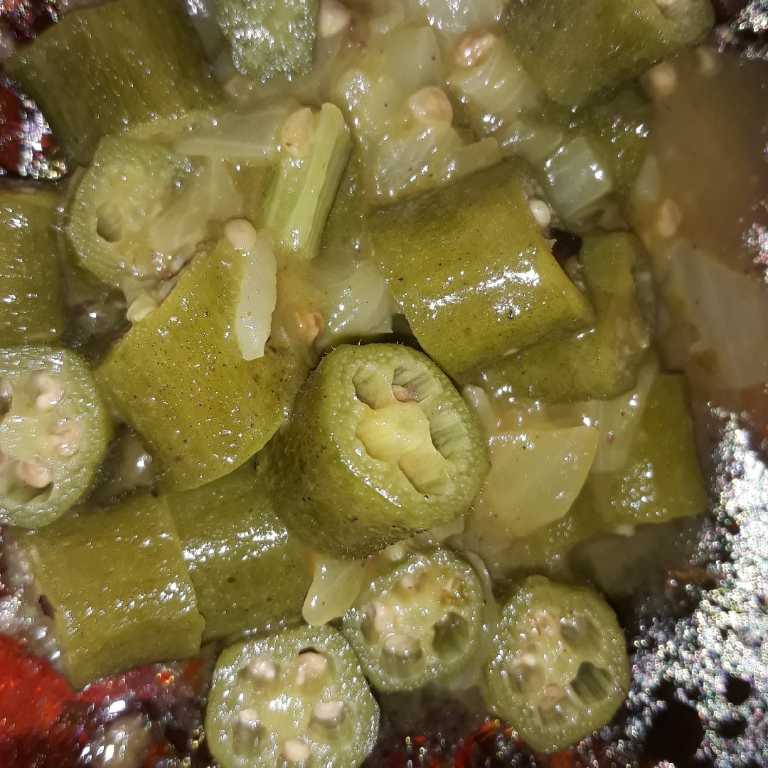 Photo of the Okra with onion – recipe of Okra with onion on DeliRec