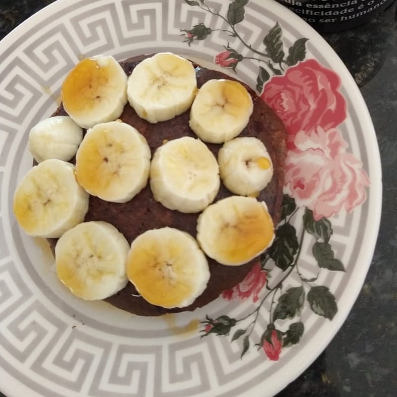 Photo of the Fit Banana and Cocoa Pancake – recipe of Fit Banana and Cocoa Pancake on DeliRec
