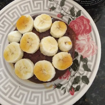 Recipe of Fit Banana and Cocoa Pancake on the DeliRec recipe website