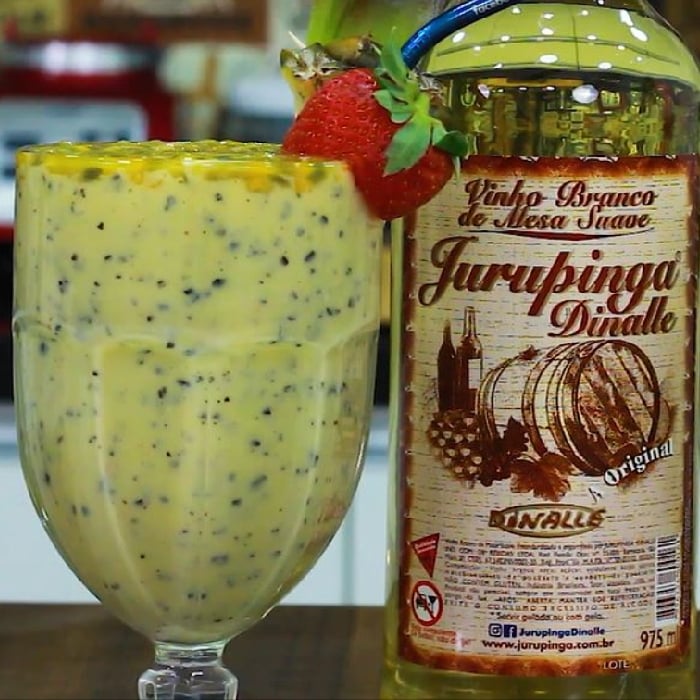 Photo of the Jurupinga smoothie with passion fruit – recipe of Jurupinga smoothie with passion fruit on DeliRec