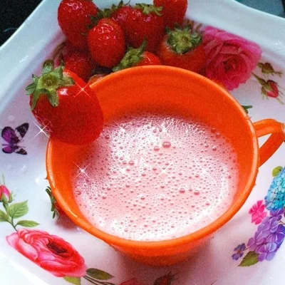 Recette de vitamine fraise sur le site de recettes DeliRec
