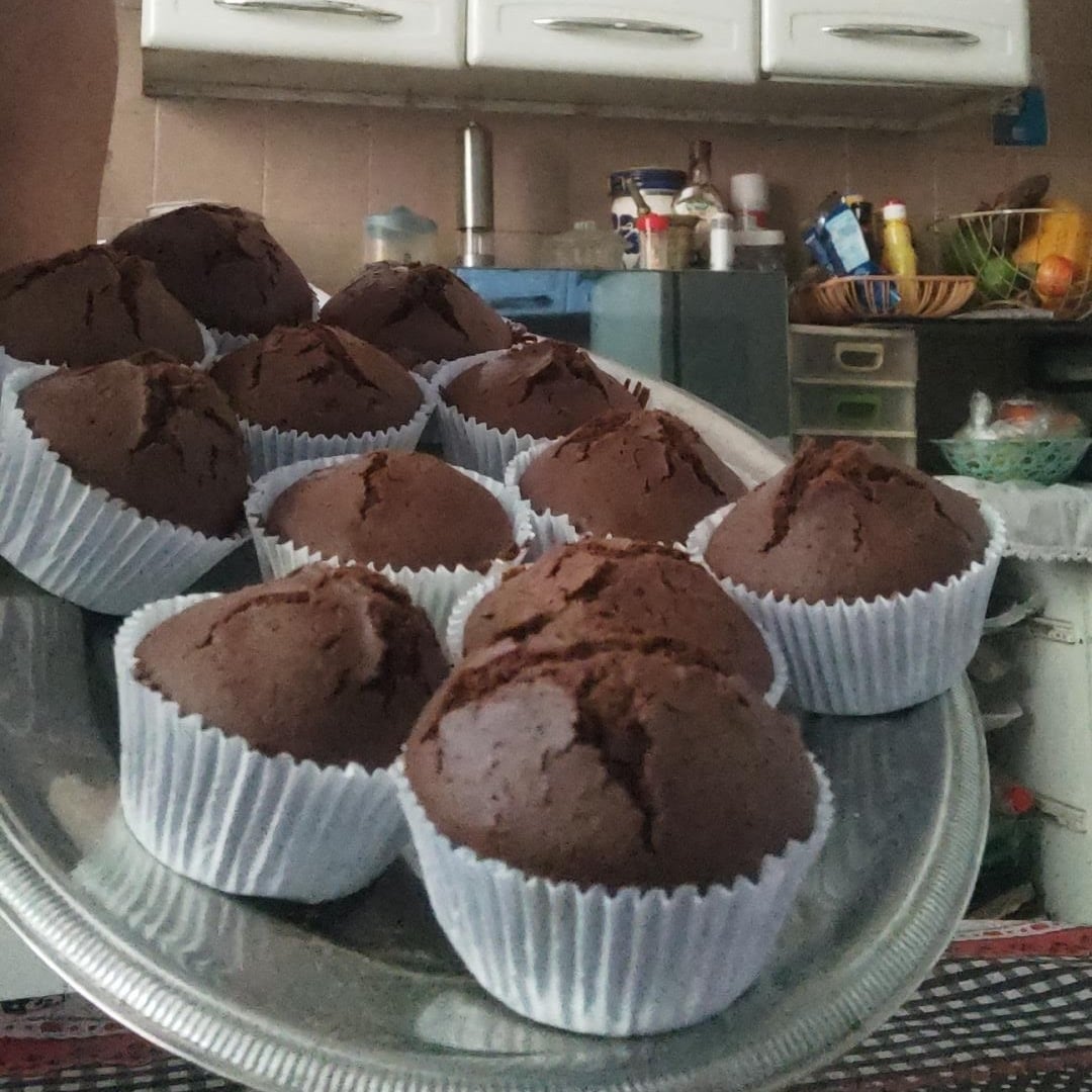Photo of the chocolate cupcake dough – recipe of chocolate cupcake dough on DeliRec