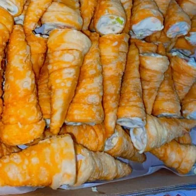 Receta de conos rellenos en el sitio web de recetas de DeliRec