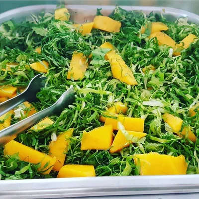 Recipe of Kale salad with mango on the DeliRec recipe website