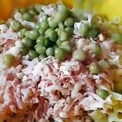 Recipe of Macaroni Salad with Peas on the DeliRec recipe website
