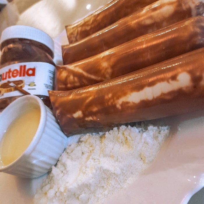 Photo of the Nest ice cream with Nutella – recipe of Nest ice cream with Nutella on DeliRec