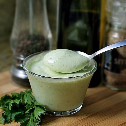 Photo of the Super easy green mayonnaise – recipe of Super easy green mayonnaise on DeliRec
