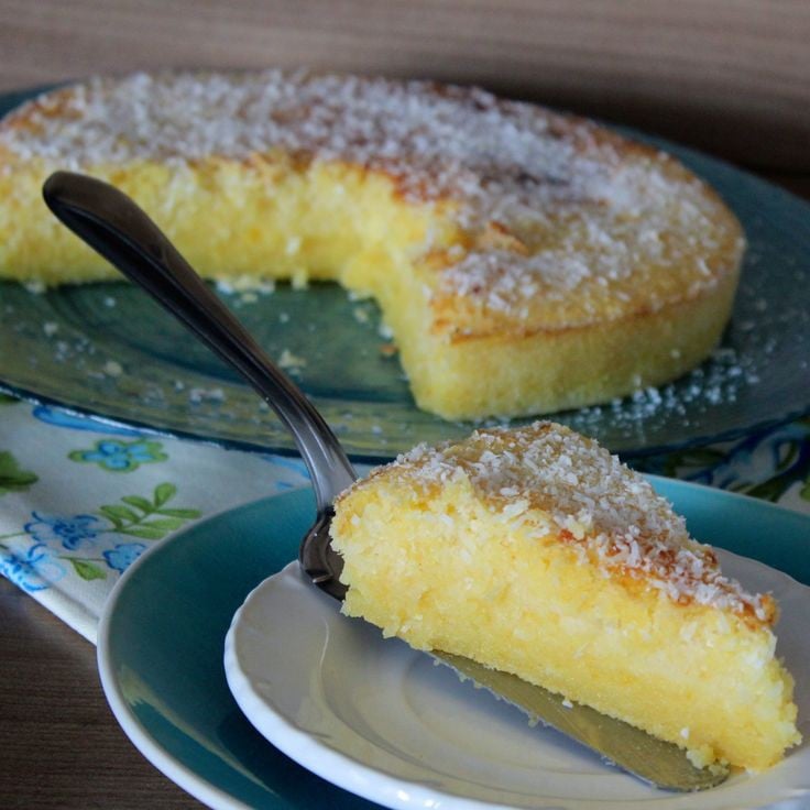 Foto aus dem cremiger Kuchen aus Maismehl - cremiger Kuchen aus Maismehl Rezept auf DeliRec