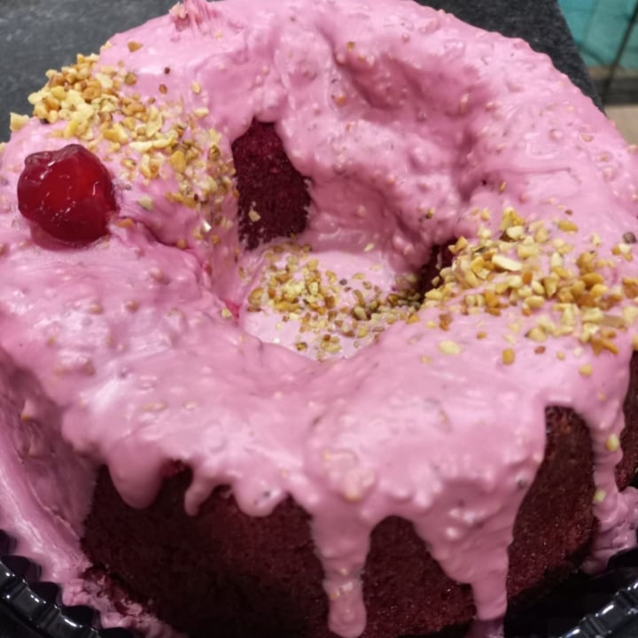 Photo of the creamy strawberry cake – recipe of creamy strawberry cake on DeliRec