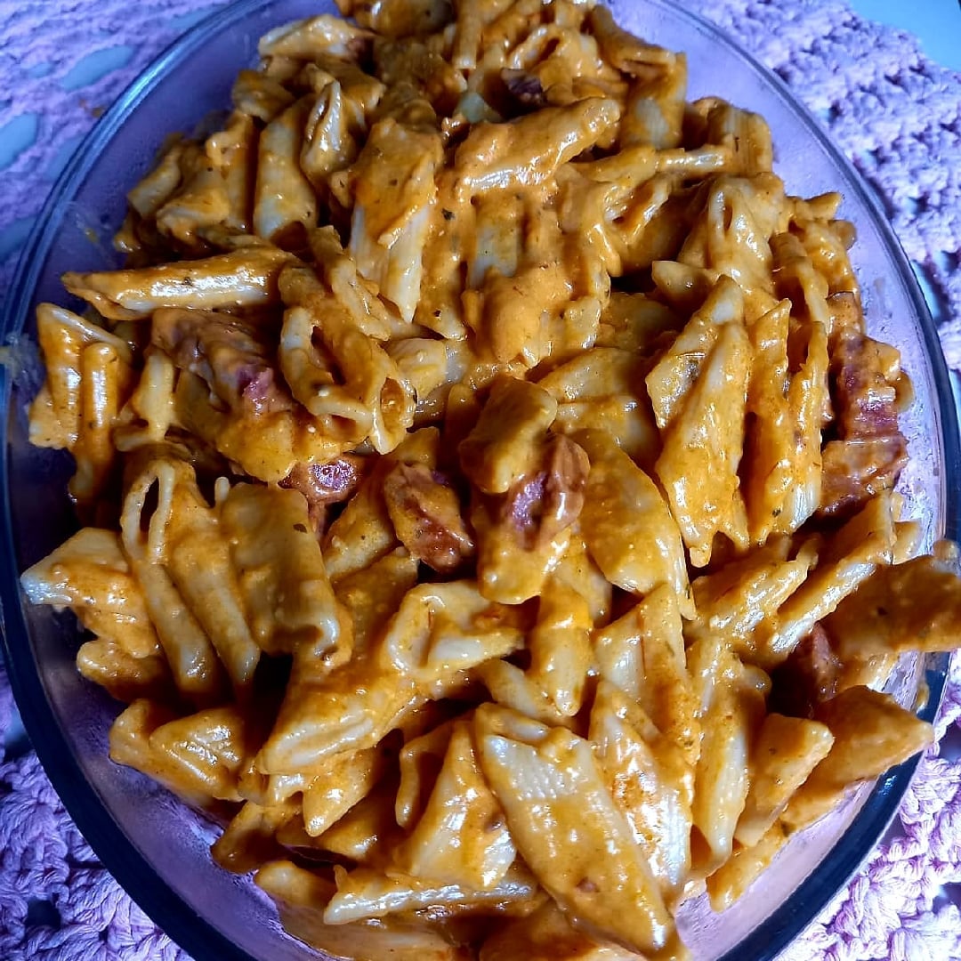 Photo of the Pasta with pepperoni in the pressure cooker – recipe of Pasta with pepperoni in the pressure cooker on DeliRec