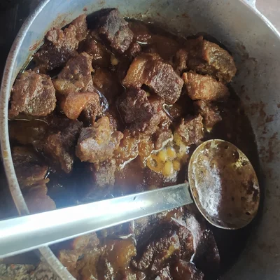 Recipe of pot meat on the DeliRec recipe website