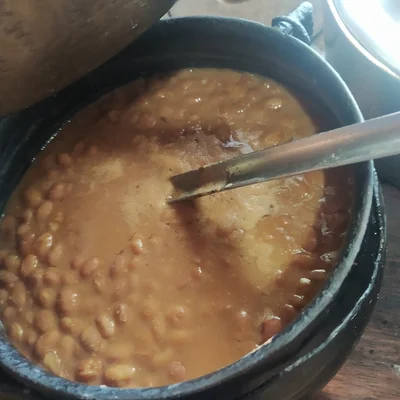 Recipe of drown beans on the DeliRec recipe website