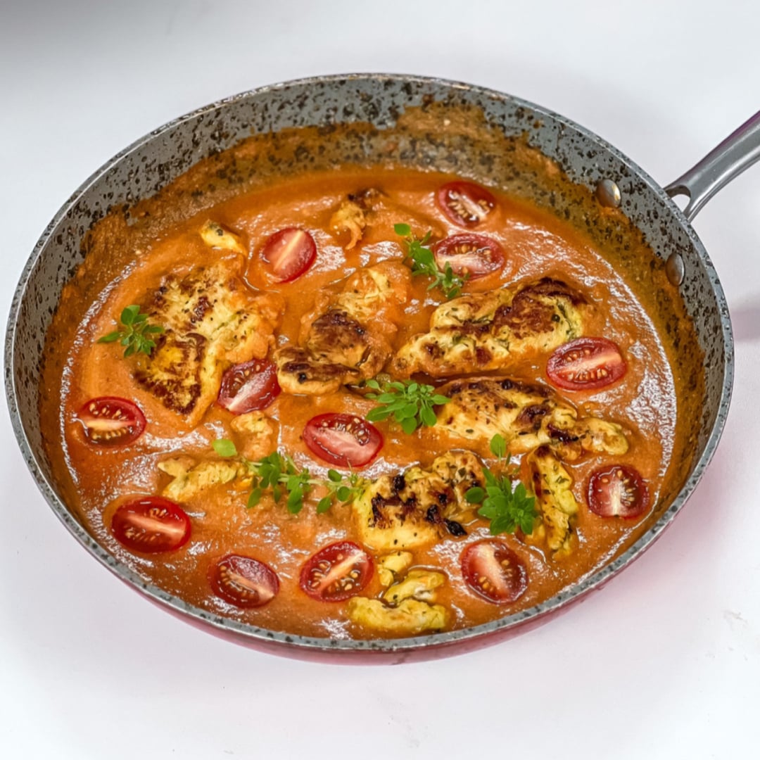 Foto de la Pollo en salsa cremosa – receta de Pollo en salsa cremosa en DeliRec