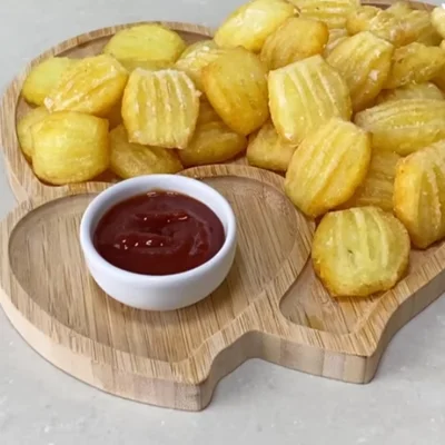 Recipe of different fries on the DeliRec recipe website