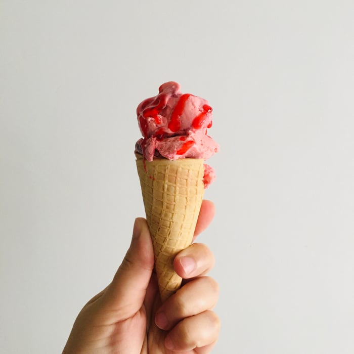 Photo of the Strawberry mousse ice cream 🍓 – recipe of Strawberry mousse ice cream 🍓 on DeliRec