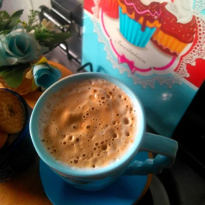 Recipe of Creamy coffee (homemade cappuccino) on the DeliRec recipe website