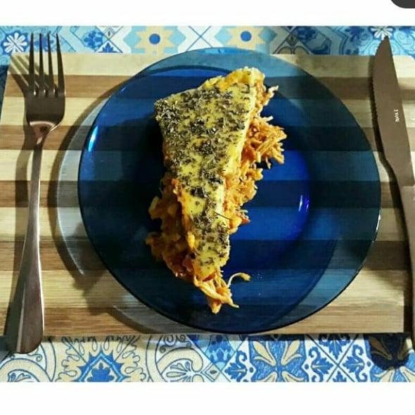 Foto da Torta de frango cremosa - receita de Torta de frango cremosa no DeliRec
