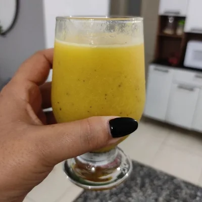 Recipe of Passion fruit juice with condensed milk on the DeliRec recipe website