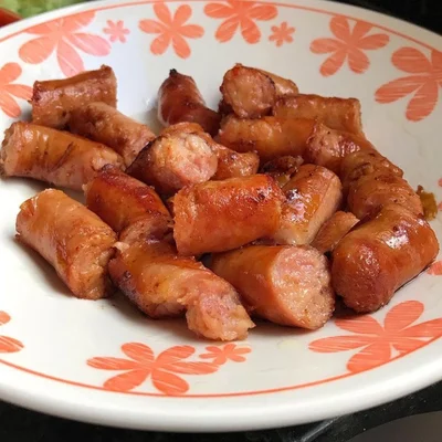 Recipe of fried sausage on the DeliRec recipe website