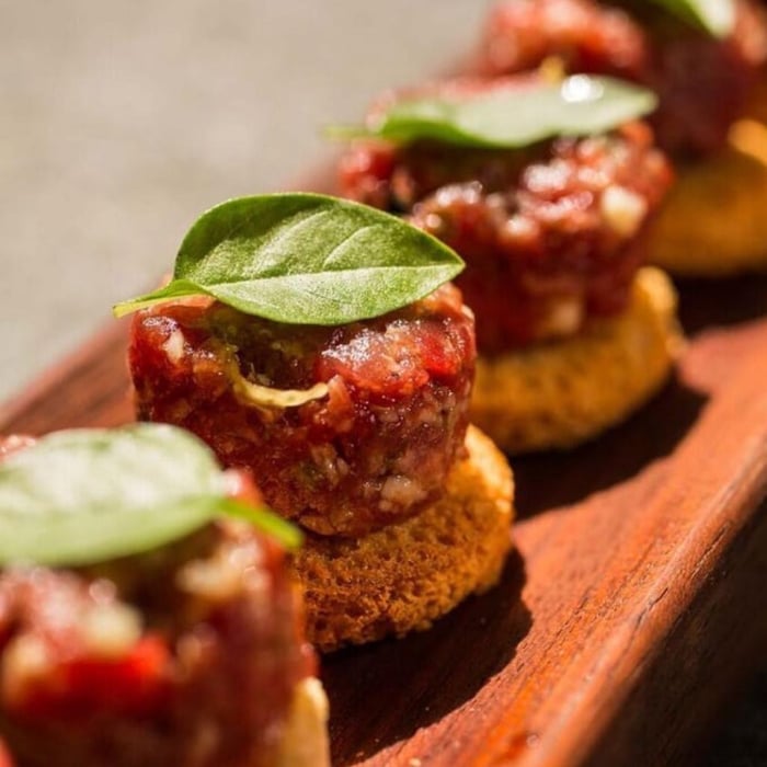 Photo of the Steak tartar canapes – recipe of Steak tartar canapes on DeliRec