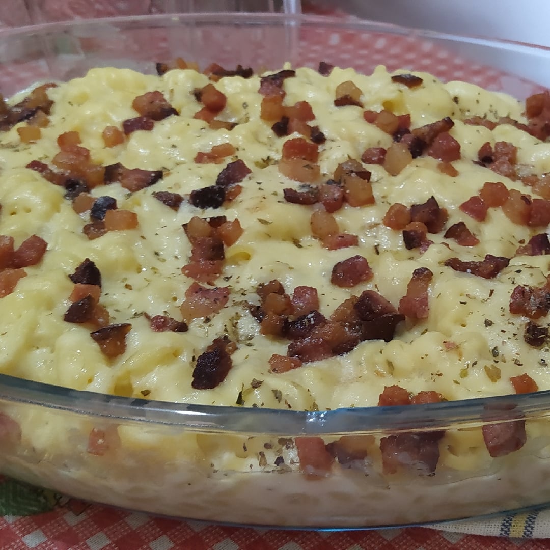 Photo of the Macaroni with Bacon in White Sauce – recipe of Macaroni with Bacon in White Sauce on DeliRec