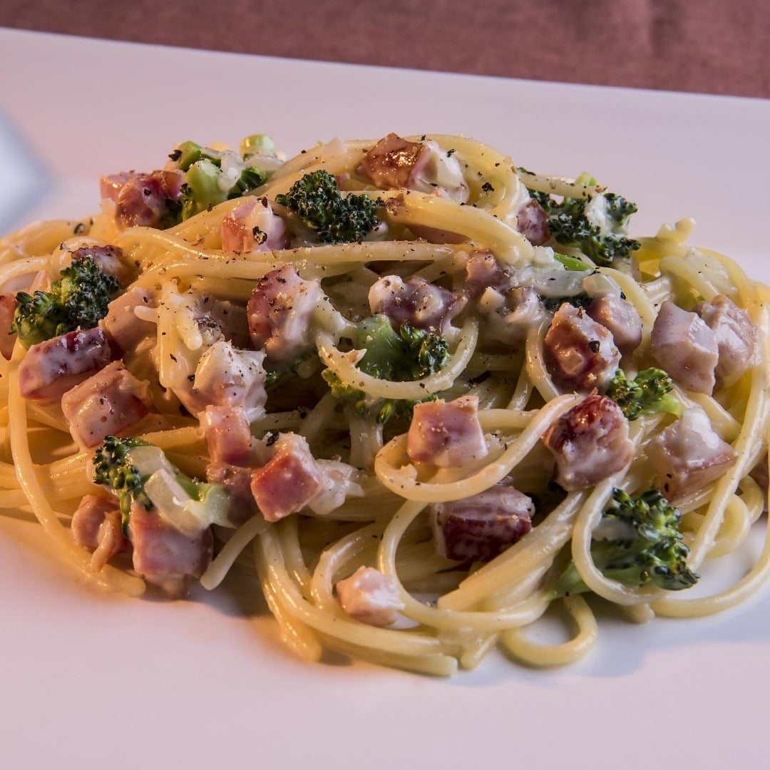 Photo of the Tagliatelle with Bacon and Broccoli – recipe of Tagliatelle with Bacon and Broccoli on DeliRec